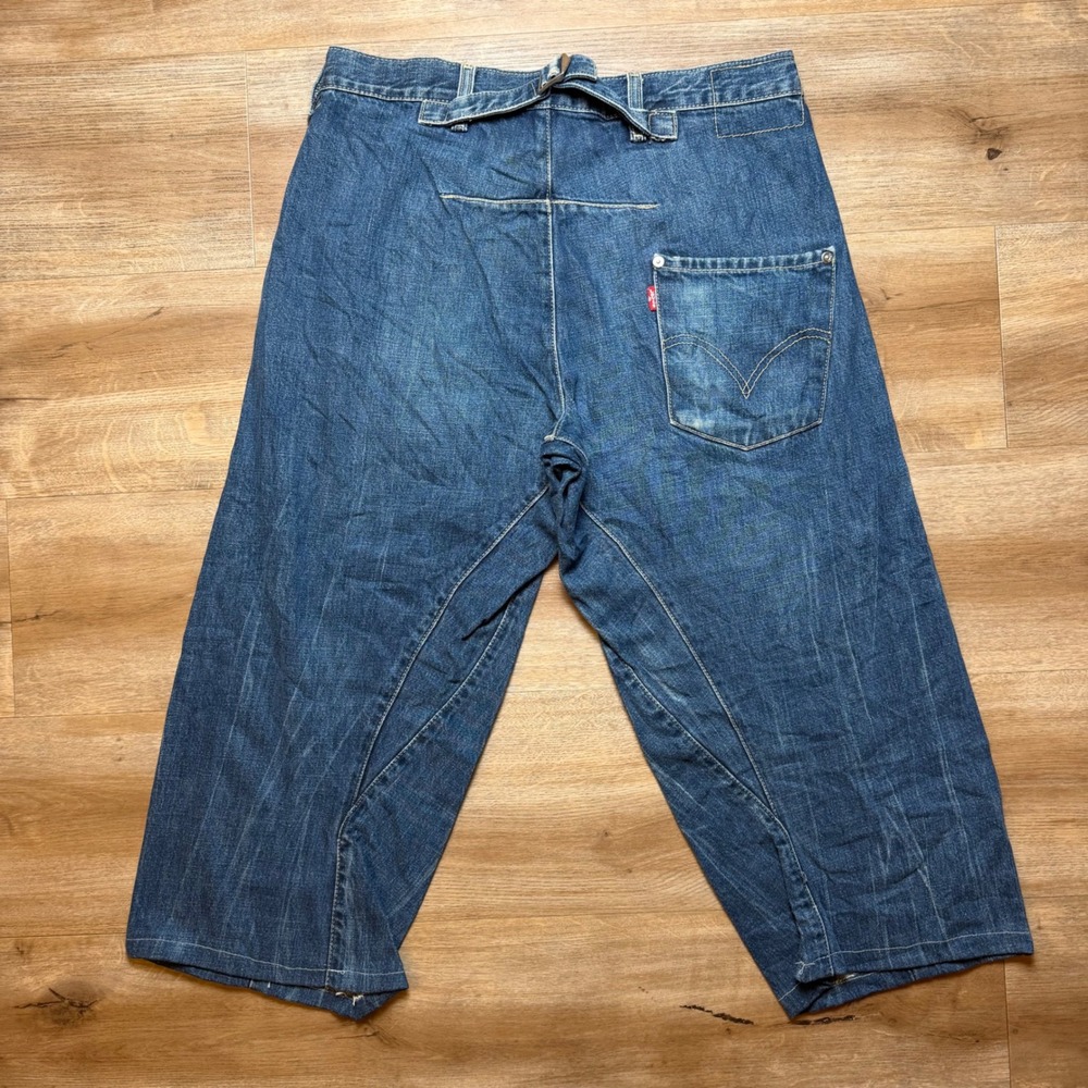 Levi's Engineered Jeans Men 30x20 Blue Cinch Back Twisted Seam One Pocket Denim